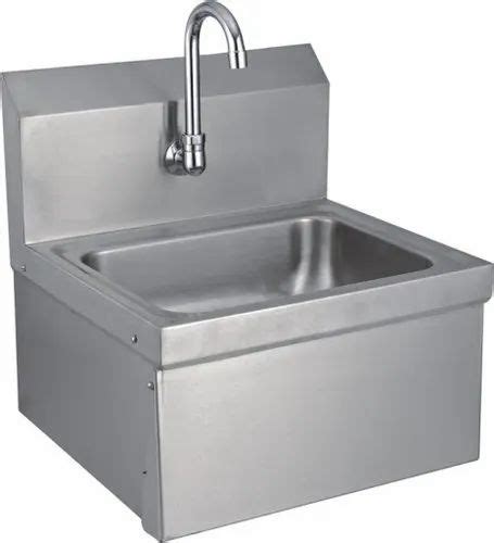 Thomson And Thomsons Stainless Steel Knee Operated Sink 480x375x250mm At