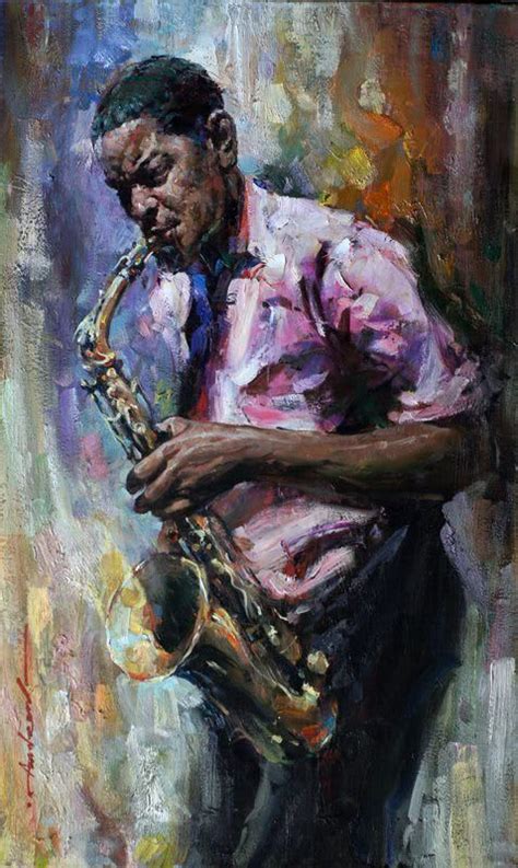 Art Expo Saxophone Art Jazz Painting Jazz Poster Jazz Art Music