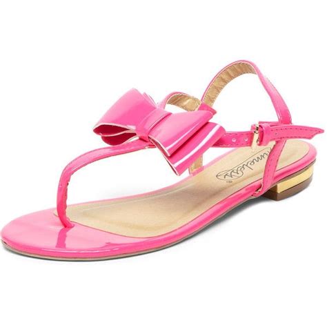 Timeless Pink Bow Flat Sandal Bow Flats Bow Sandals Pink Sandals