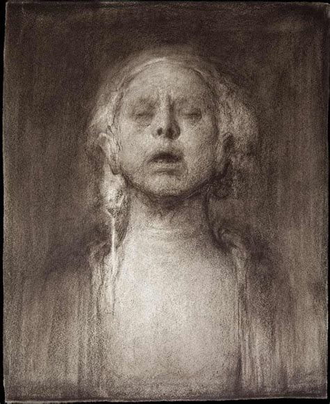 Odd Nerdrum Self Portrait With Closed Eyes Graphics