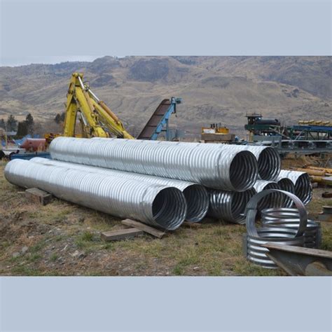 New 24 In Galvanized Steel Culvert For Sale Used