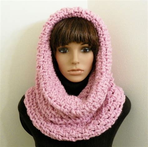 Free Knitting Patterns For Childrens Hooded Cowls Knit Hooded Cowl
