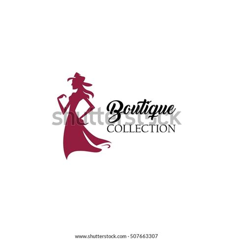 Women Fashion Logo Design Template Stock Vector Royalty Free 507663307