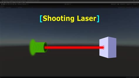 Shooting Laser Using Raycast And Linerenderer Unity Game Engine Youtube