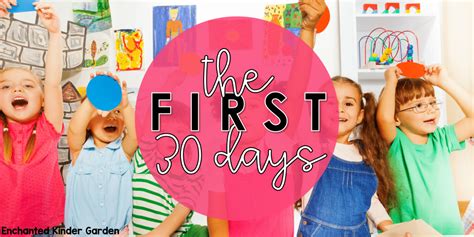 First 30 Days Of Kindergarten Enchanted Kinder Garden