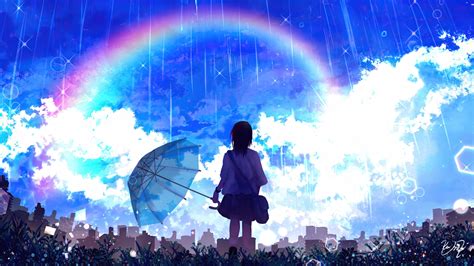 Anime Rainbow Wallpapers Wallpaper Cave