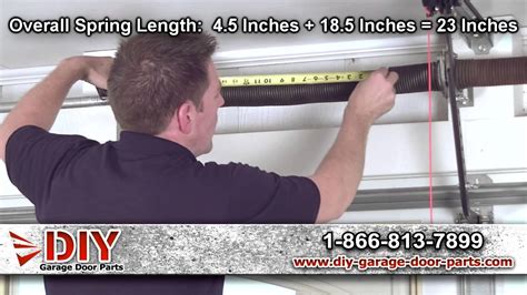 Nothing else sounds quite like a giant metal spring snapping under tension. HowTo-Measure-Garage-Door-Torsion-Springs - YouTube