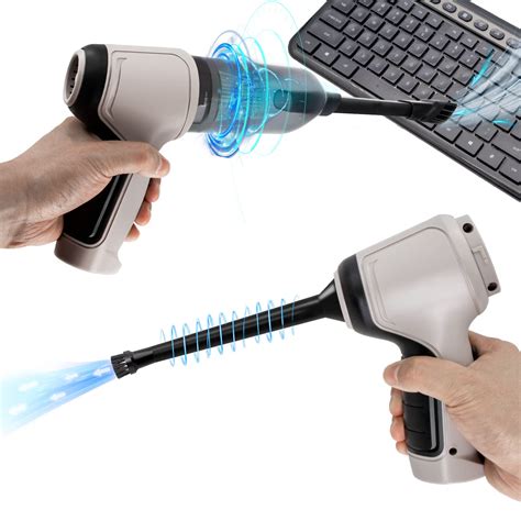 Buy Compressed Air Duster Keyboard Cleaner In Mini Vacuum