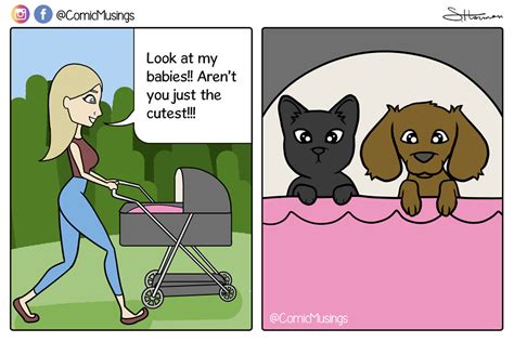 My 18 Silly Comics About My Life With My Husband And Our Pets
