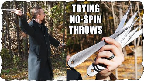 The Perfect Knives To Learn No Spin Throwing Youtube