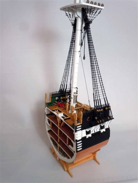 Model Shipways Uss Constitution Cross Section 1797 176 Scale Ms2040