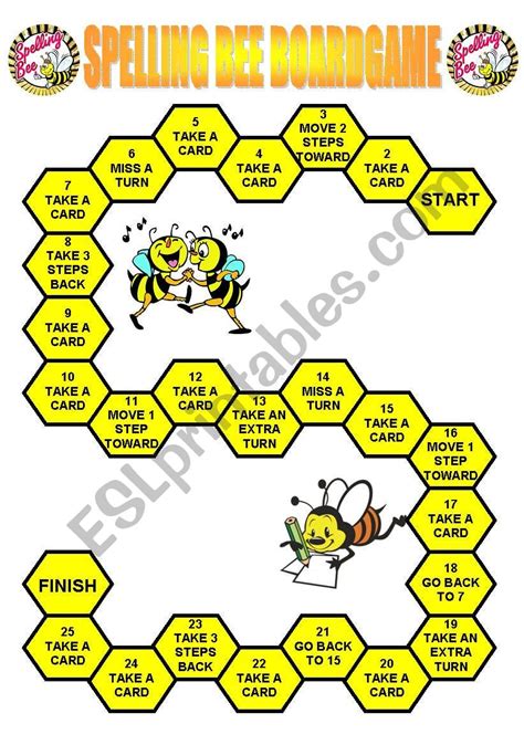 Spelling Bee Worksheet