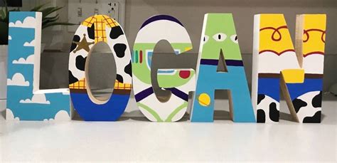 Letter Name Theme Toy Story Nursery Toy Story Baby Toy Story Room
