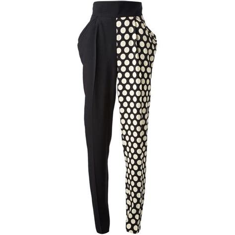 Emanuel Ungaro Tapered Trouser €325 Liked On Polyvore Featuring Pants