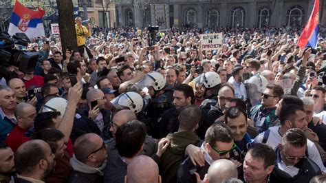 Serbian President Vows To Defend Law And Order Amid Protests Ctv News