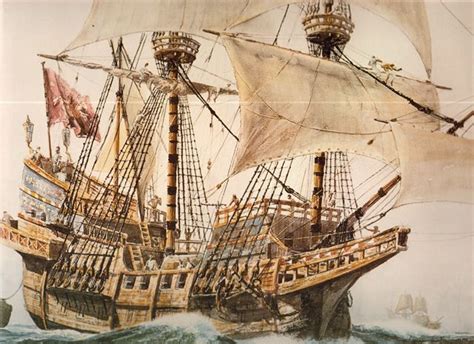 Galeon Batalla Naval Armada Española