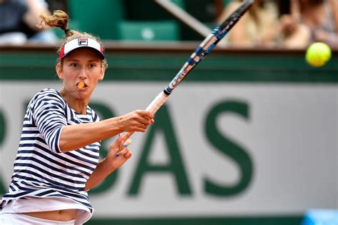 Elise Mertens French Open Tennis Tournament In Roland Garros Paris