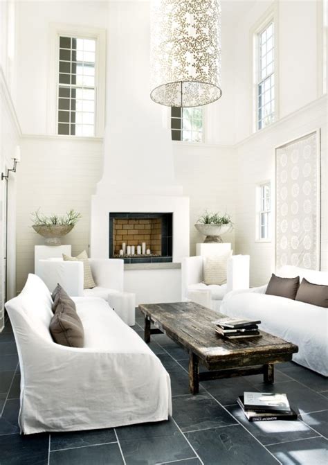 34 White Living Room Interior Design Ideas For Modern House