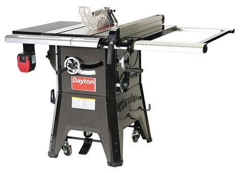 Dayton Table Saw Rolling Stand Type 10 Blade Dia 58 Arbor Size