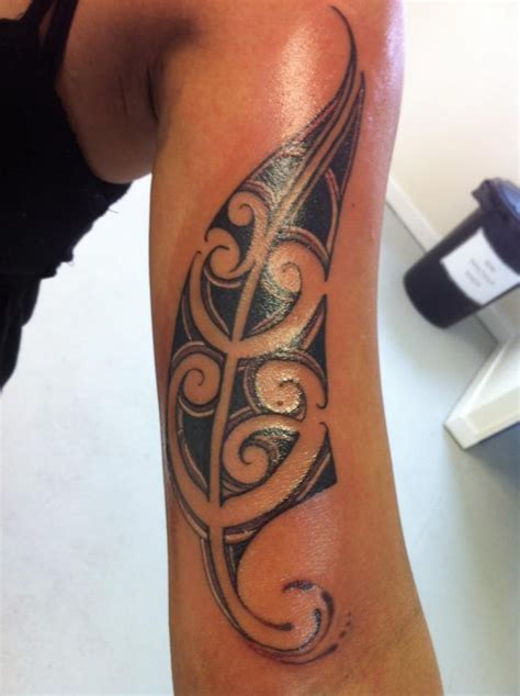 Ta Moko Silver Fern Tattoos Silver Fern Maori Designs