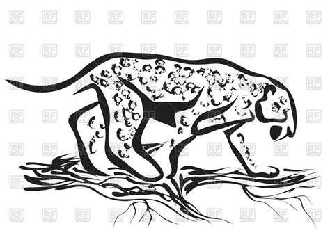 Jaguar Outline Drawing At Explore Collection Of