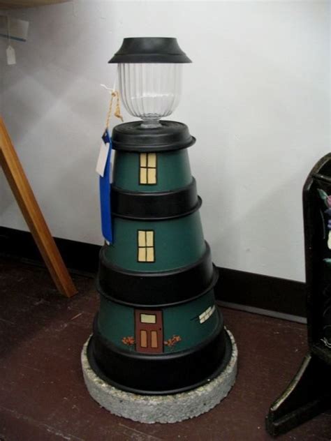 Diy Clay Pot Lighthouse The Ownerbuilder Network
