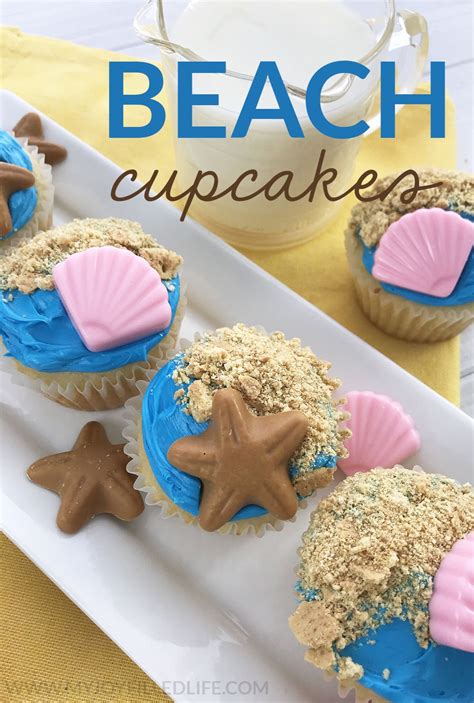 Beach Cupcakes Beach Cupcakes Fun Cupcake Recipes Melting Chocolate