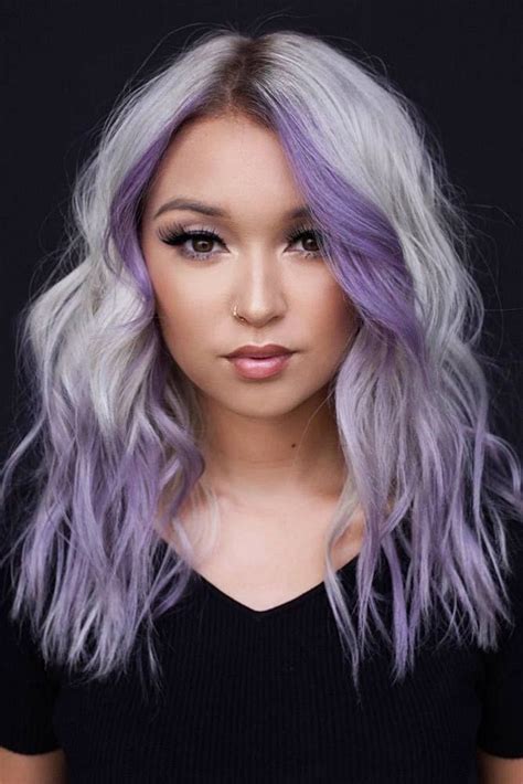 35 Lavender Hair Color Ideas To Embrace The Trend Of Now Lavender Hair Colors Stylish Hair