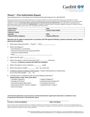 Fillable Online Prior Authorization Request - Prior Authorization Request - Fax Email Print ...