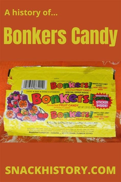 Bonkers Candy History Flavors And Commercials Snack History