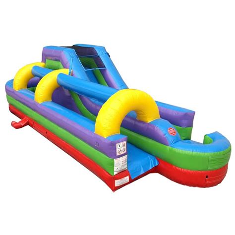 Tentandtable Commercial Inflatable Water Slide With Slip N Slide Combo
