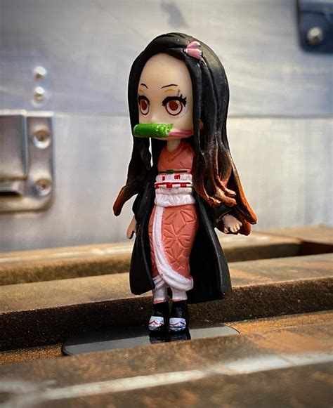 Estátua Nezuko Kamado Demon Slayer Kimetsu No Yaiba Qposket Toyshow