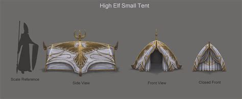 High Elf Small Tent Sven Bybee High Elf Elven Architecture Concept