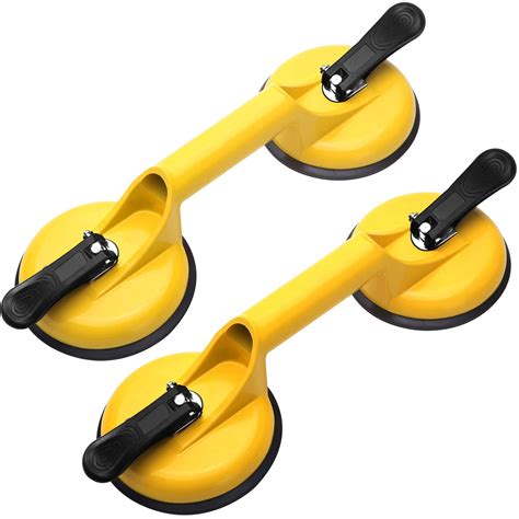 Buy Fcho Glass Suction Cups Heavy Duty Aluminum Vacuum Plate Handle Glass Holder Hooks To Lift