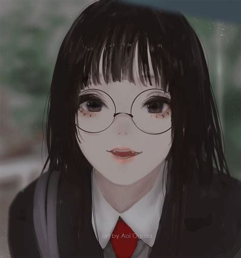 Artstation Schoolgirl Aoi Ogata Anime Art Girl Anime Art Anime