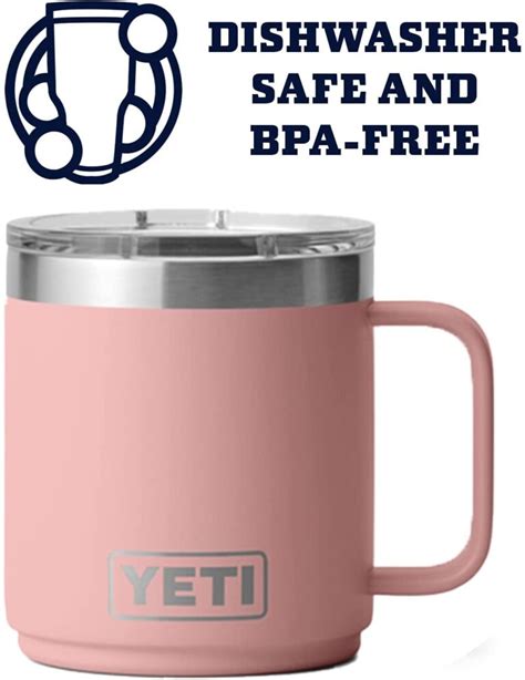 Yeti Rambler 10 Oz Stackable Mug Stainless Steel Vacuum Insulated