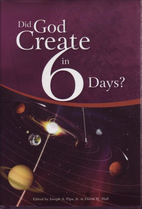 Did God Create In 6 Days Creation Engineering Concepts