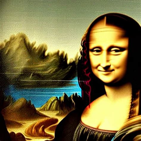 Bob Rosss Mona Lisa Stable Diffusion Openart