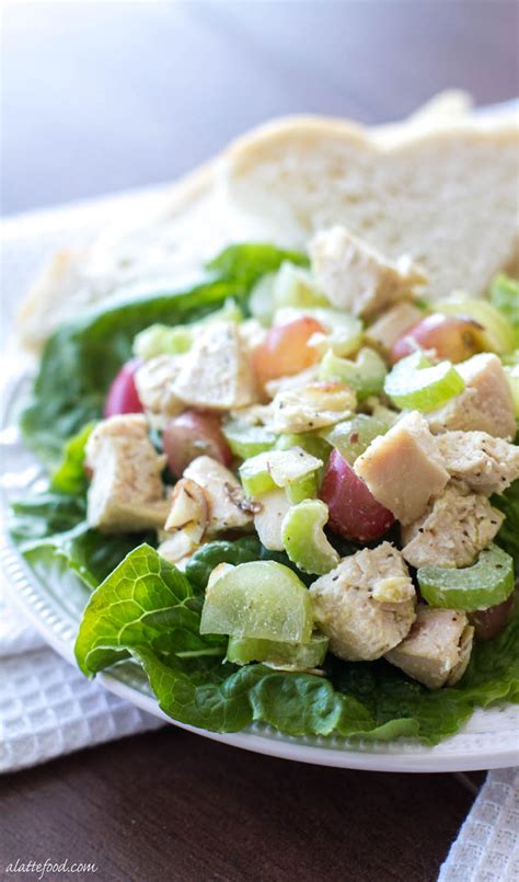 Check spelling or type a new query. Light and Healthy Chicken Salad Recipe - A Latte Food