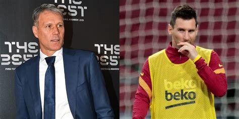 Aug 11, 2021 · deportes. «Messi juega como un pastelero»: dice Marco van Basten