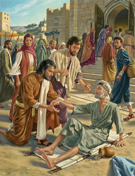 Jesus Healing The Lame