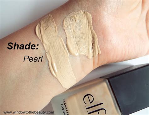 Window To The Beauty Elf Flawless Finish Foundation Review And Swatches