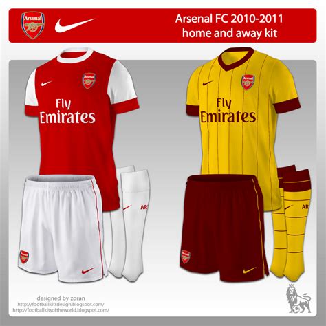 View arsenal fc squad and player information on the official website of the premier league. football kits of the world: Arsenal FC 2010-2011 home and ...