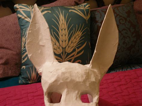 Donkey Mask Pre Paint I Made A Paper Mache Donkey Mask I Flickr