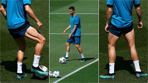 Real Madrid Training Photos Show How Impressive Cristiano Ronaldos Leg