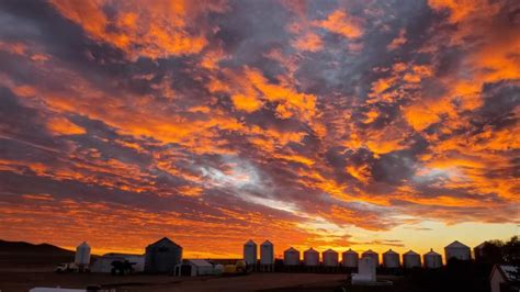 Beautiful Fall Sunset Skyspy Photos Images Video