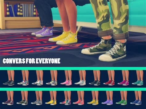 Converses For Everyone The Sims 4 Catalog