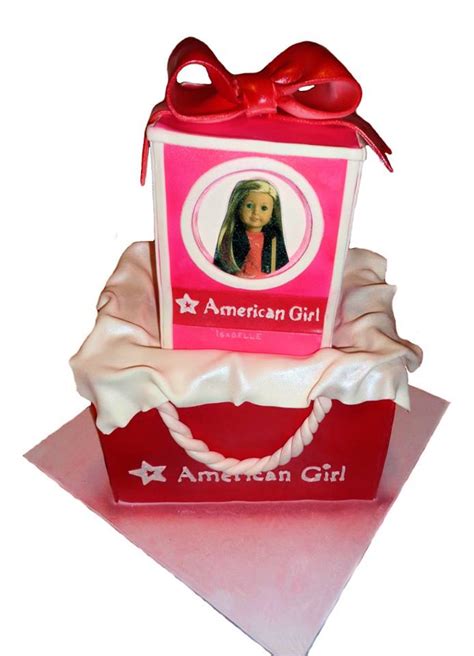 american girl doll 10th birthday cake cake decorating community cakes we bake