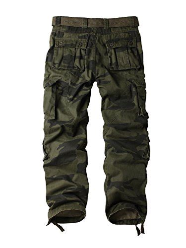 must way men s cotton casual military army camo combat work cargo pants with 8 pocket buy