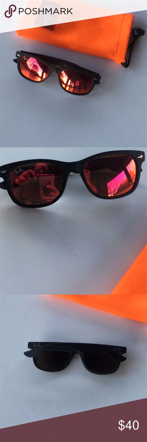 😎ray Ban Red Mirror Wayfarer Sunglasses Wayfarer Sunglasses Sunglasses Sunglasses Accessories